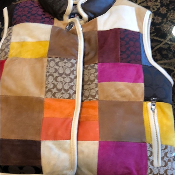 Coach patchwork vest - Picture 6 of 6